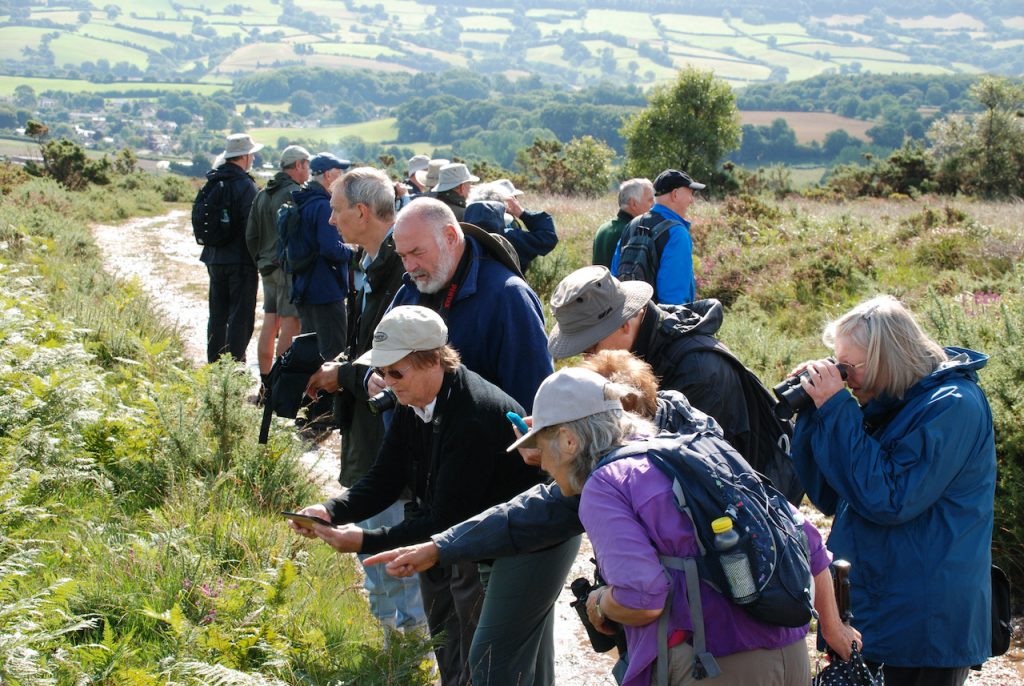 Group visit to Aylesbeare Common