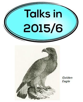 2015-16 Talks - Golden Eagle